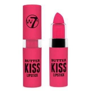W7 butter kiss lipstick red tulip 3g