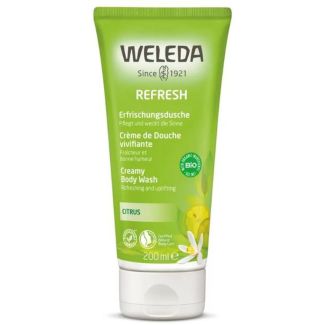 Weleda refresh creamy body wash citrus 200ml (dato)