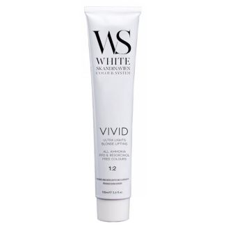 White skandinavien colour system vivid ultra lights blonde lifting 107 superlightener iris 100ml