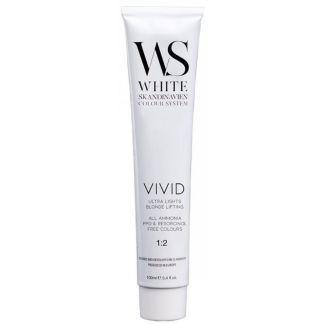 White skandinavien colour system vivid ultra lights blonde lifting 119 superlightener pearl 100ml