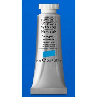 Winsor & newton designers gouache primary blue serie 1 0605523 14ml