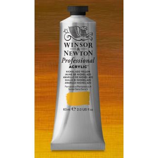 Winsor & newton professional acrylic nickel azo yellow serie 3 2320439 60ml