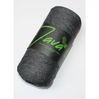 World of Yarn Java båndgarn - Koksgrå farve 10 - 50g