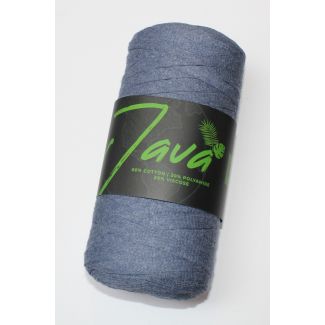 World of Yarn Java båndgarn - Jeansblå farve 13 - 50g