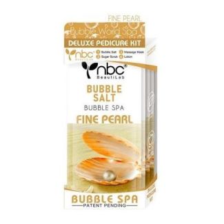 Nbc BeautiLab bubble spa bubble salt fine pearl 4 stk breve