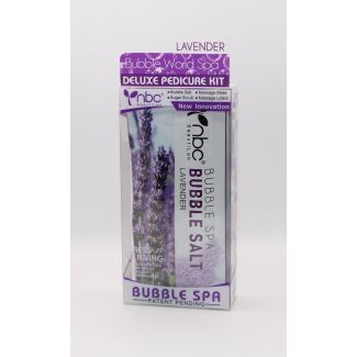 Nbc BeautiLab bubble spa bubble salt fine lavender 4 stk breve