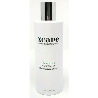 Xcape by edith delight natural body milk moisturizing shine 300ml