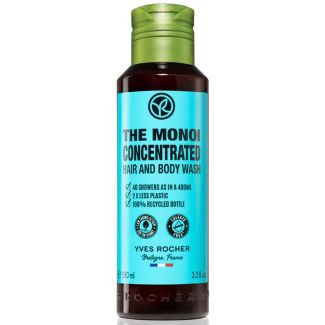 Yves rocher the monoi concentrated hair and body wash 100ml