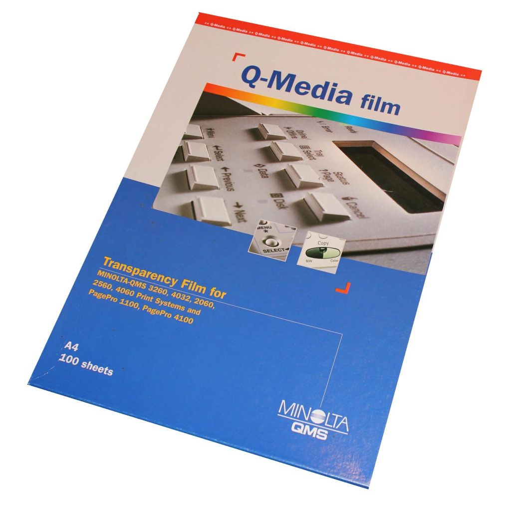 Q-Media transparant film A4