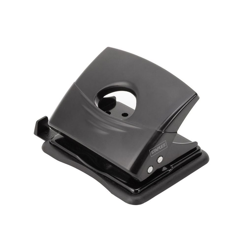 Staples Manuel hullemaskine, 2 huller, kapacitet på 18 ark sort