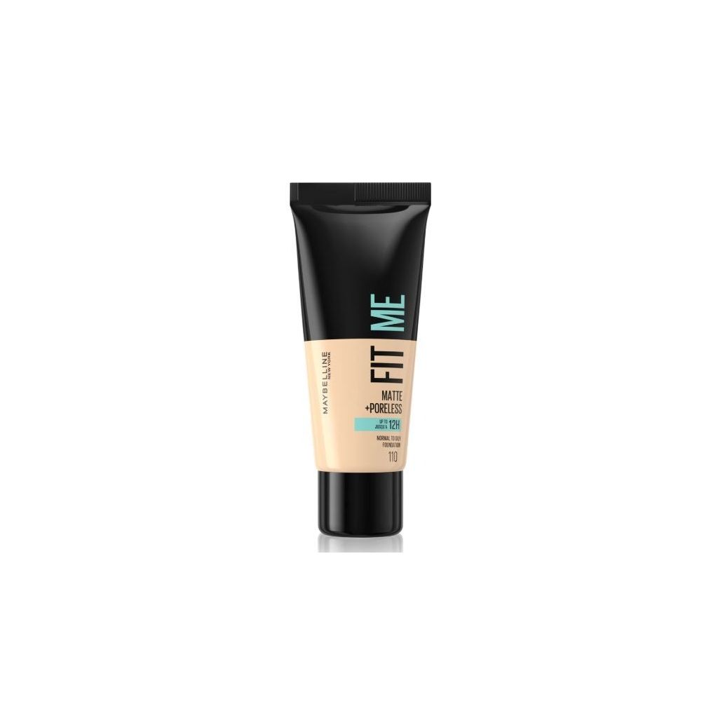 Maybelline fit me matte +poreles foundation 110 porcelain 30ml