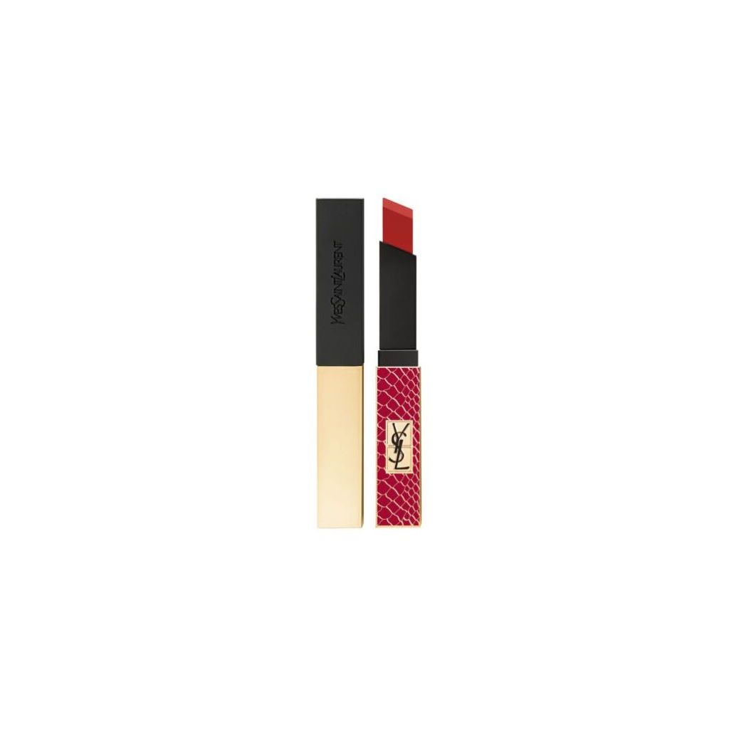 YSL the slim collector leather-matte lipstick 119 light me red 2,2g