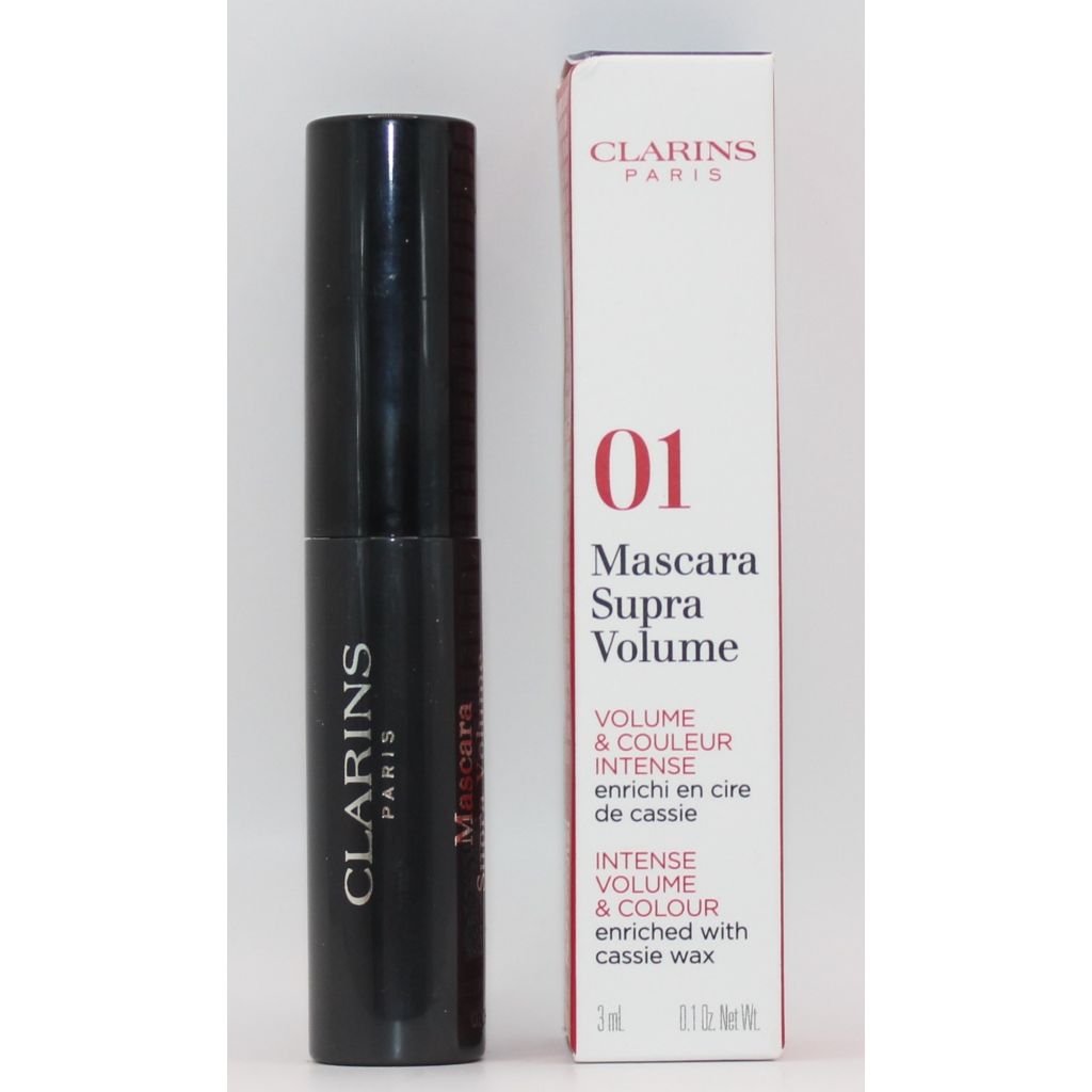 Clarins 01 mascara supra volume mini intense black 3ml