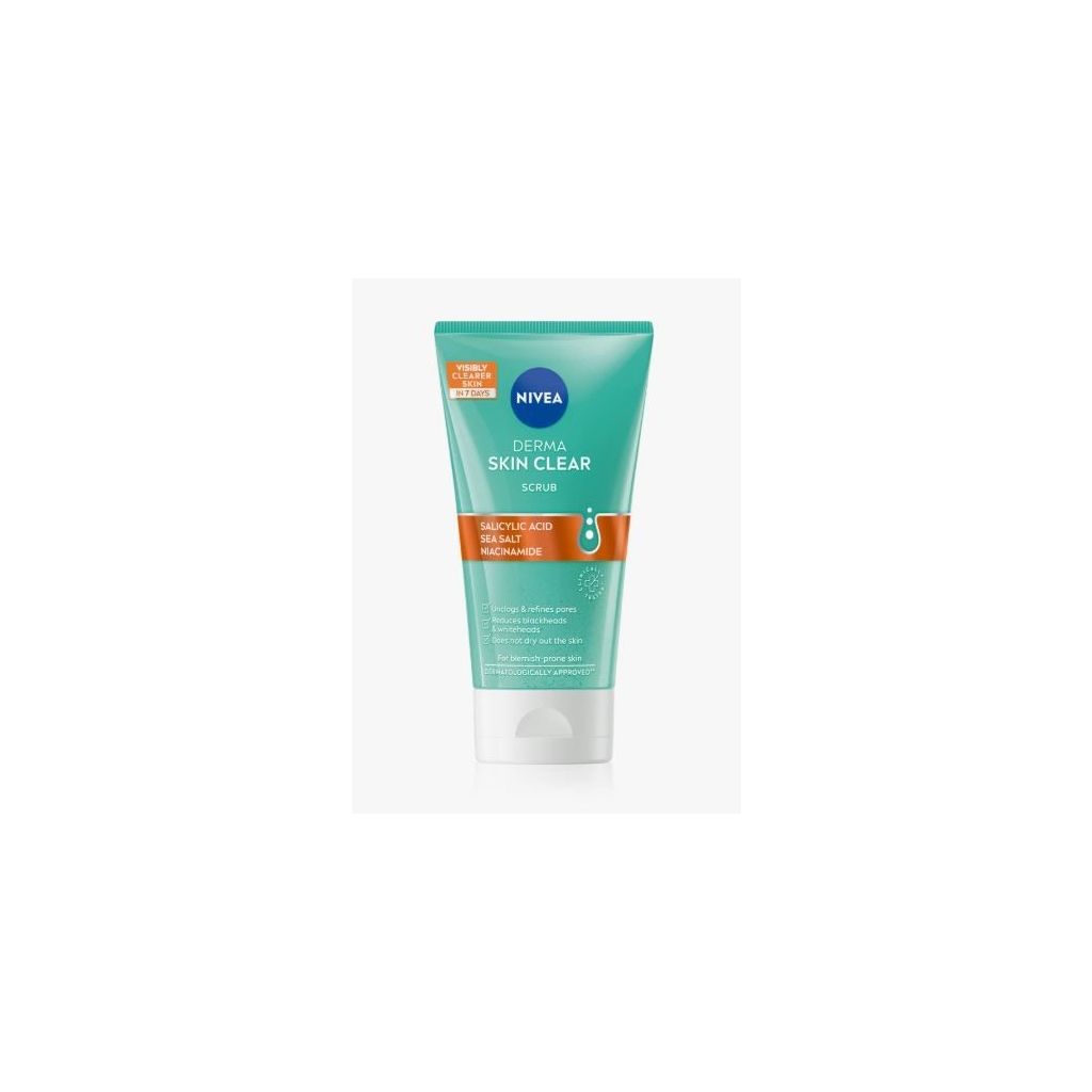 Nivea Derma skin clear scrub 150ml