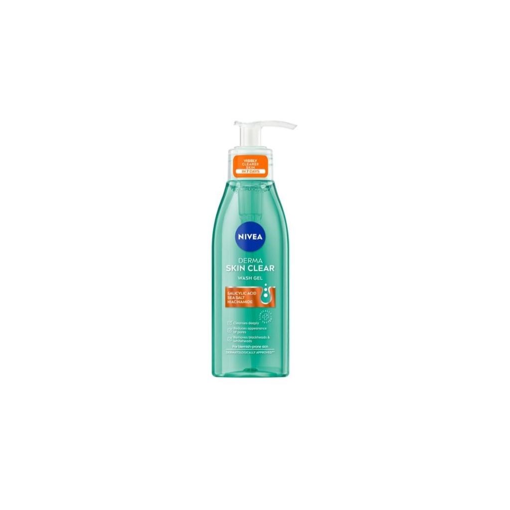 Nivea Derma skin clear wash gel 150ml