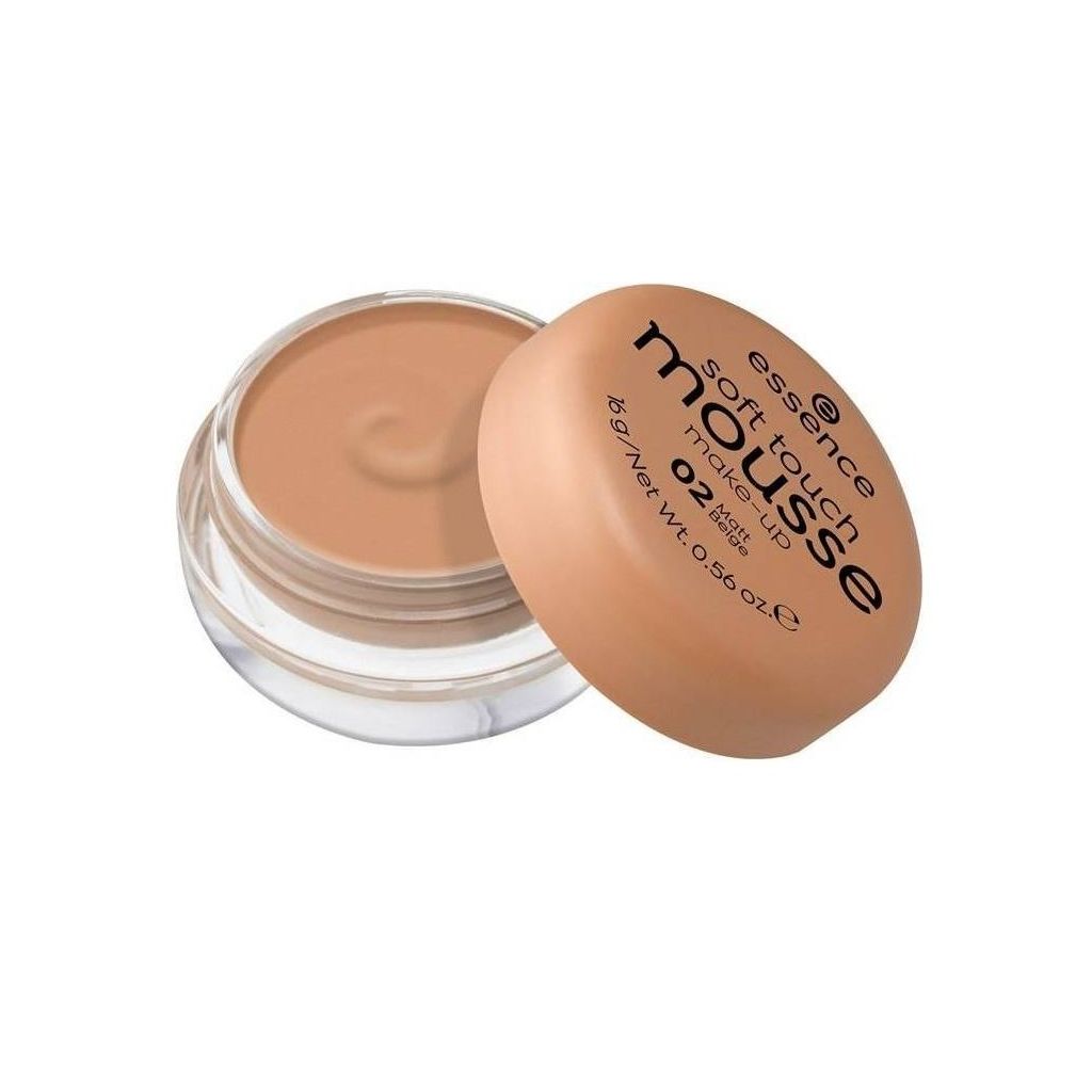 Essence soft touch mousse make-up 02 matt beige 16g