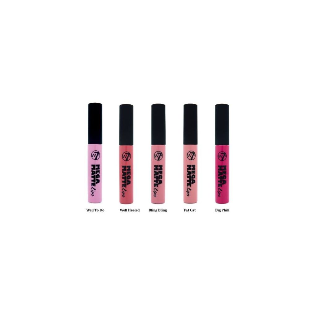 W7 mega matte pink lips Bling Bling 7ml