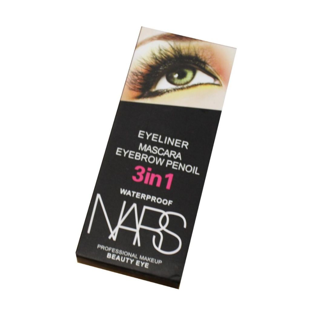 NARS eyeliner mascara eyebrow pencil 3in1 wp 