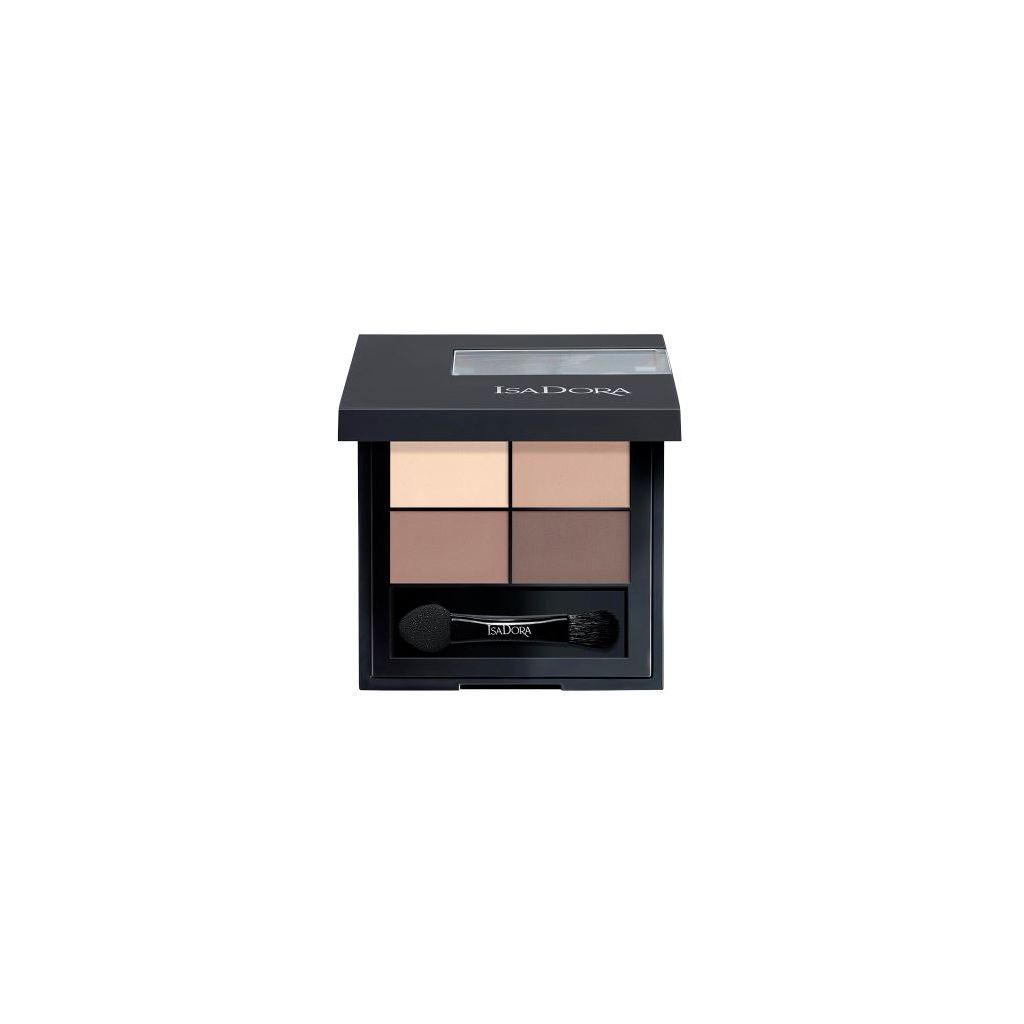 IsaDora eyeshadow quartet 01 muddy nudes 3,5g
