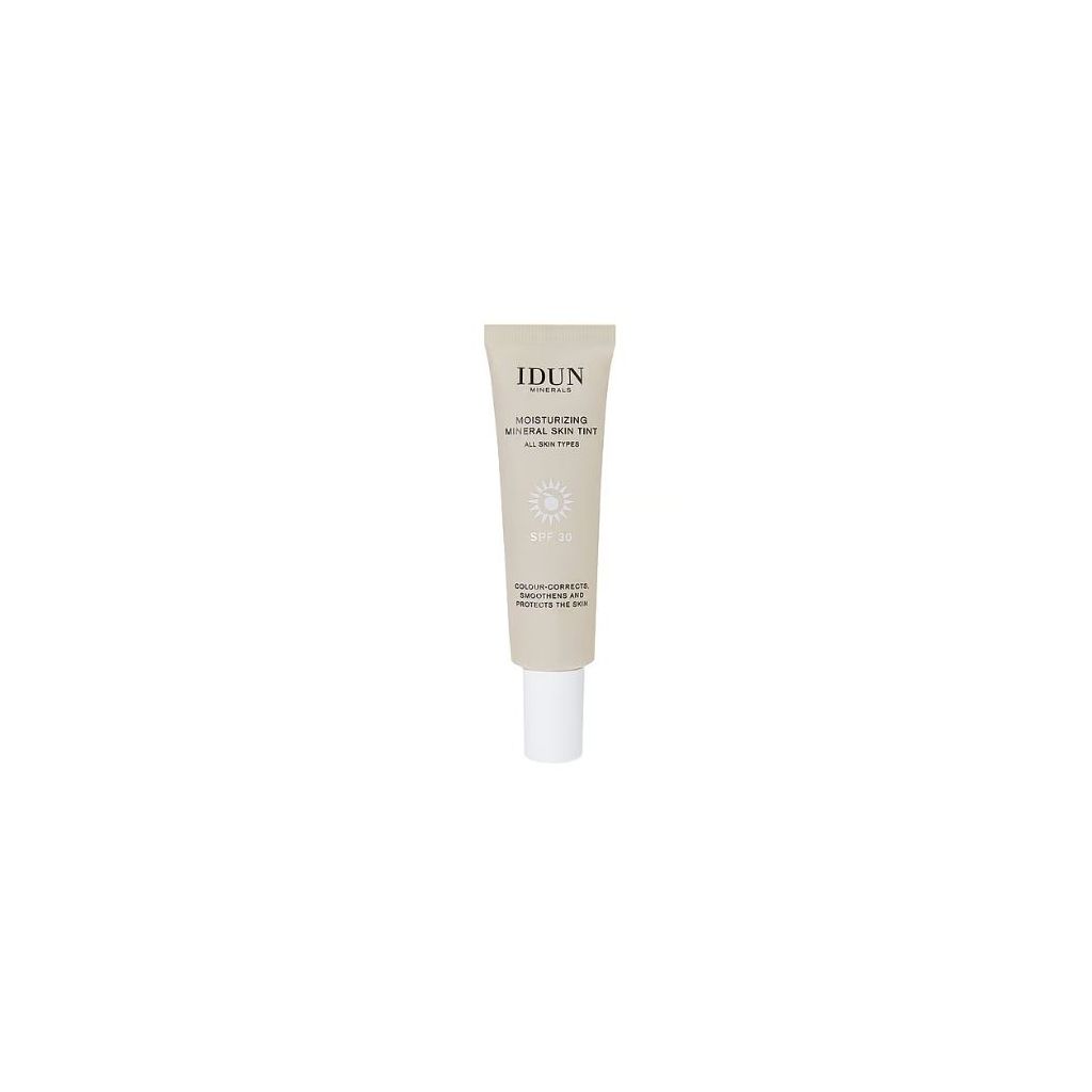Idun Minerals moisturizing mineral skin tint spf30 gamla stan 411 light 27ml