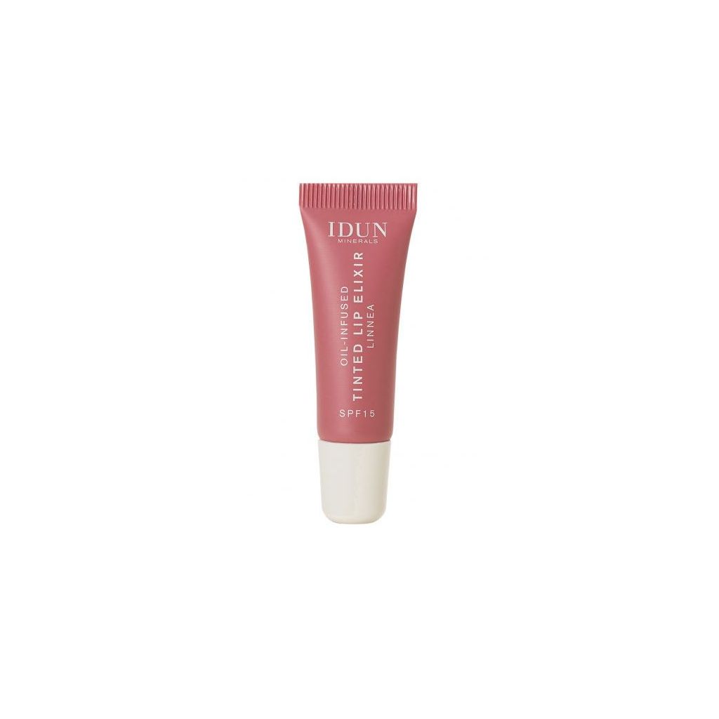 Idun Minerals tinted lip elixir linnea cherry rose 8ml