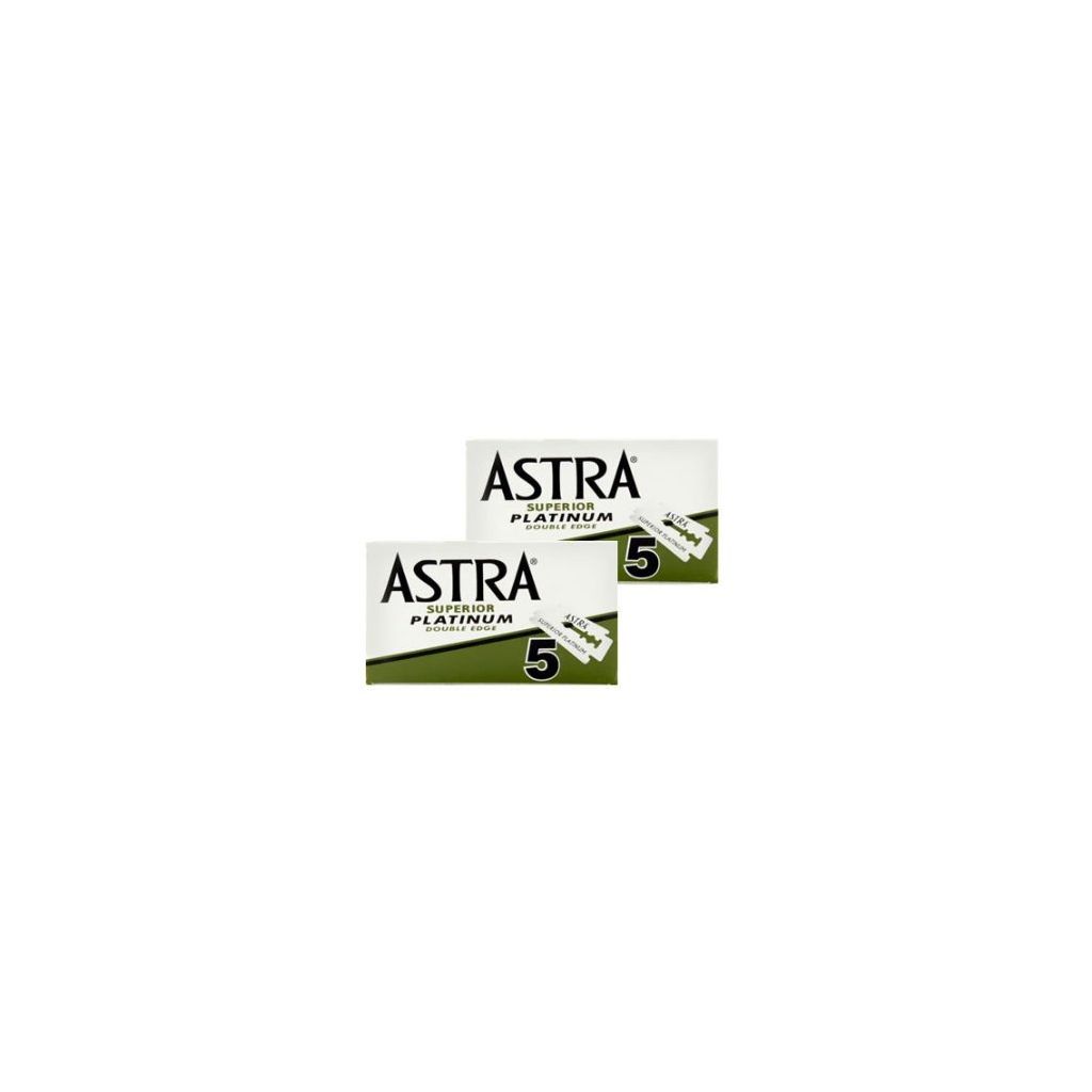 Astra Superior platinum barberblade 2 x 5 stk