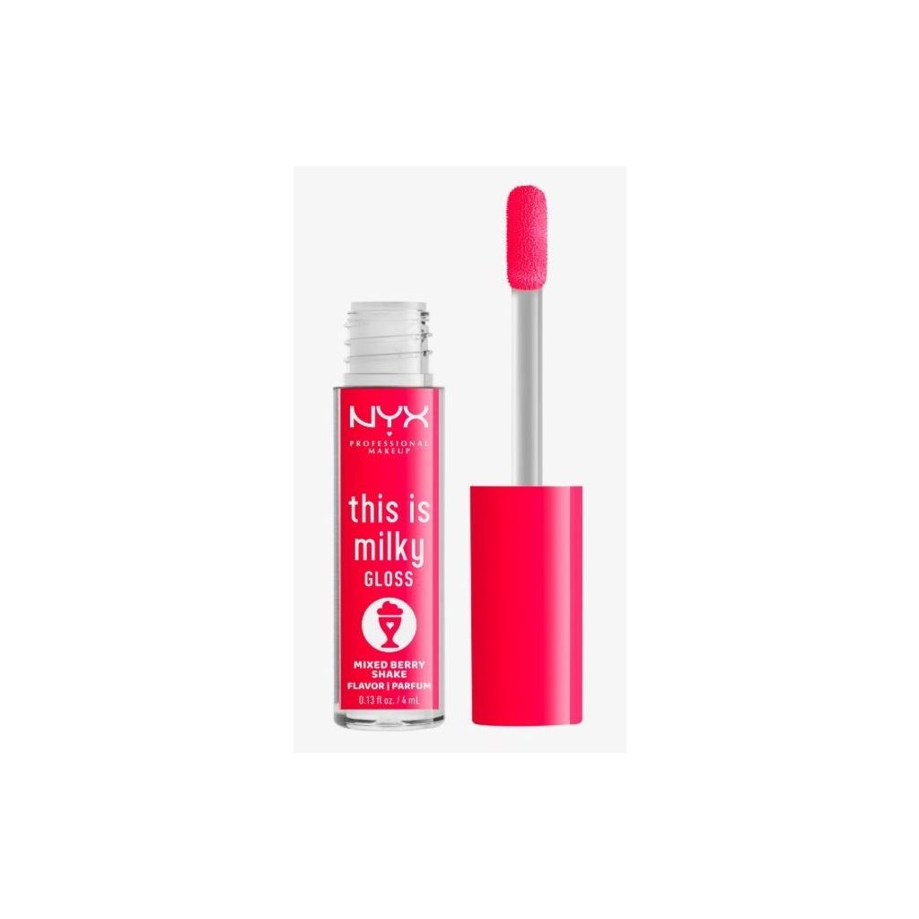 NYX this is milky gloss mixed berry shake 4ml