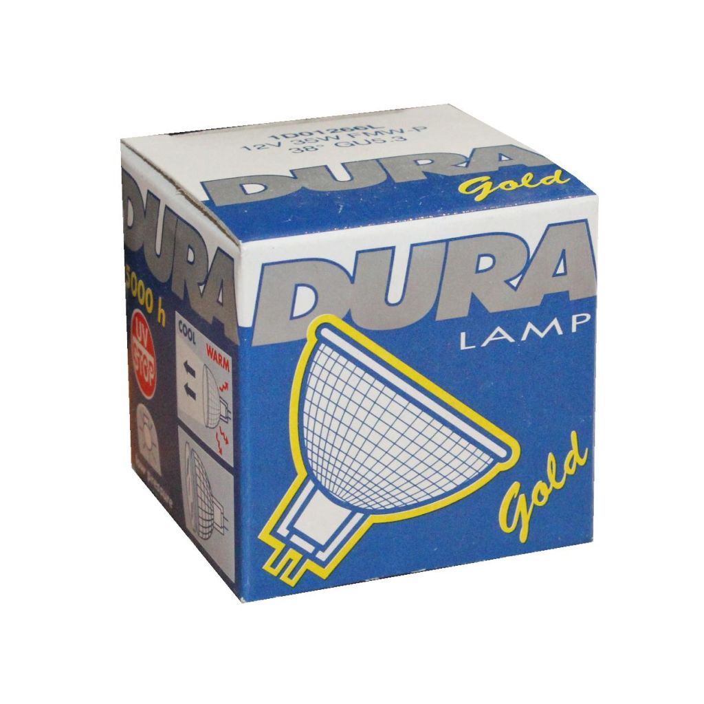 Dura gold GU 5.3 halogen 12V 35W 38Gr. Ø50mm