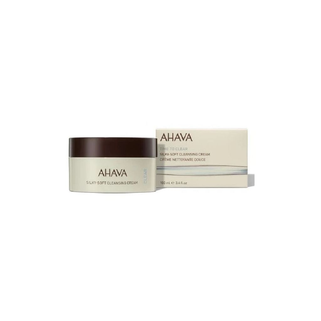Ahava time to clear silky-soft cleansing cream 100ml