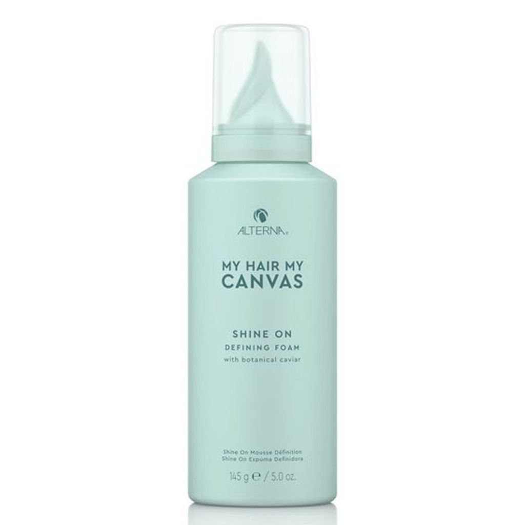 Alterna my hair my canvas shine on defining foam with botanical caviar 145g (flaske upæn)