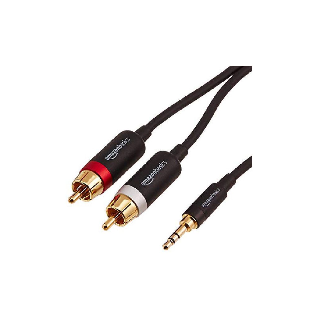 Amazonbasics 3,5mm to 2-male RCA adapter cable 1.22m