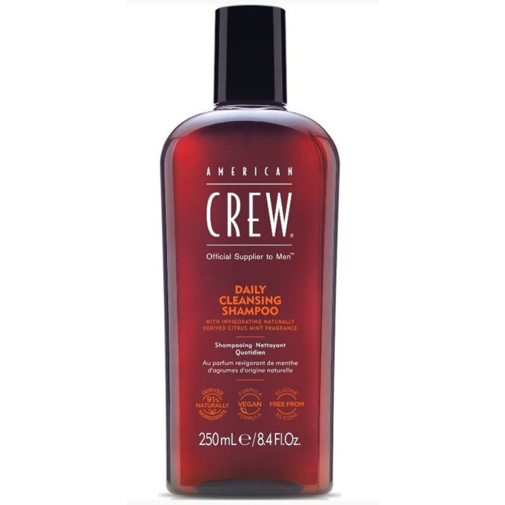 American crew daily cleansing shampoo 250ml