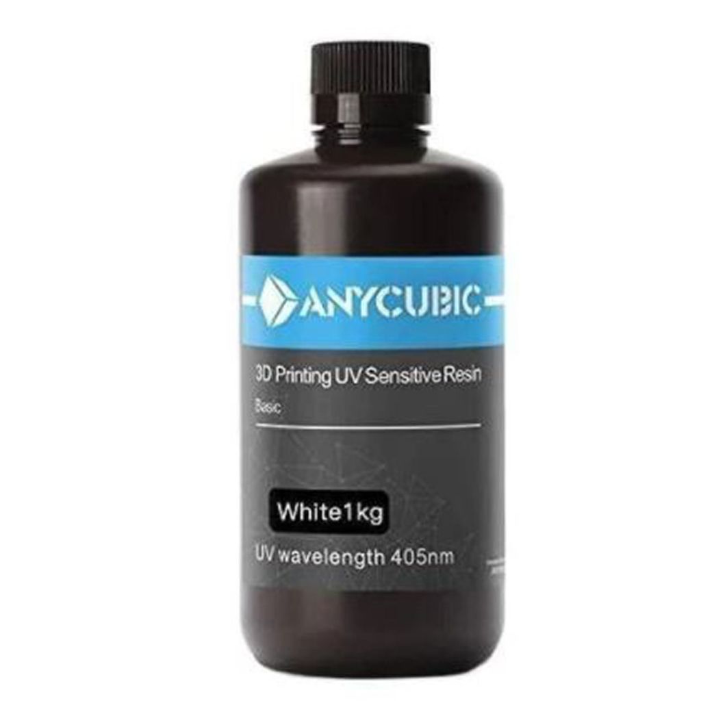 Anycubic 3D printing UV sensitive resin basic UV wavelength 405nm white 1kg
