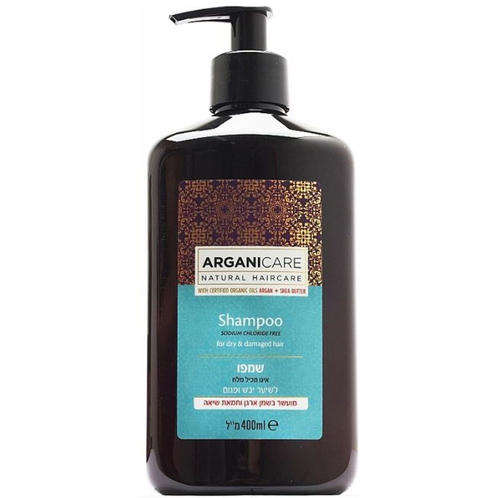 Arganicare natural haircare shampoo for dry & damaged hair 400ml