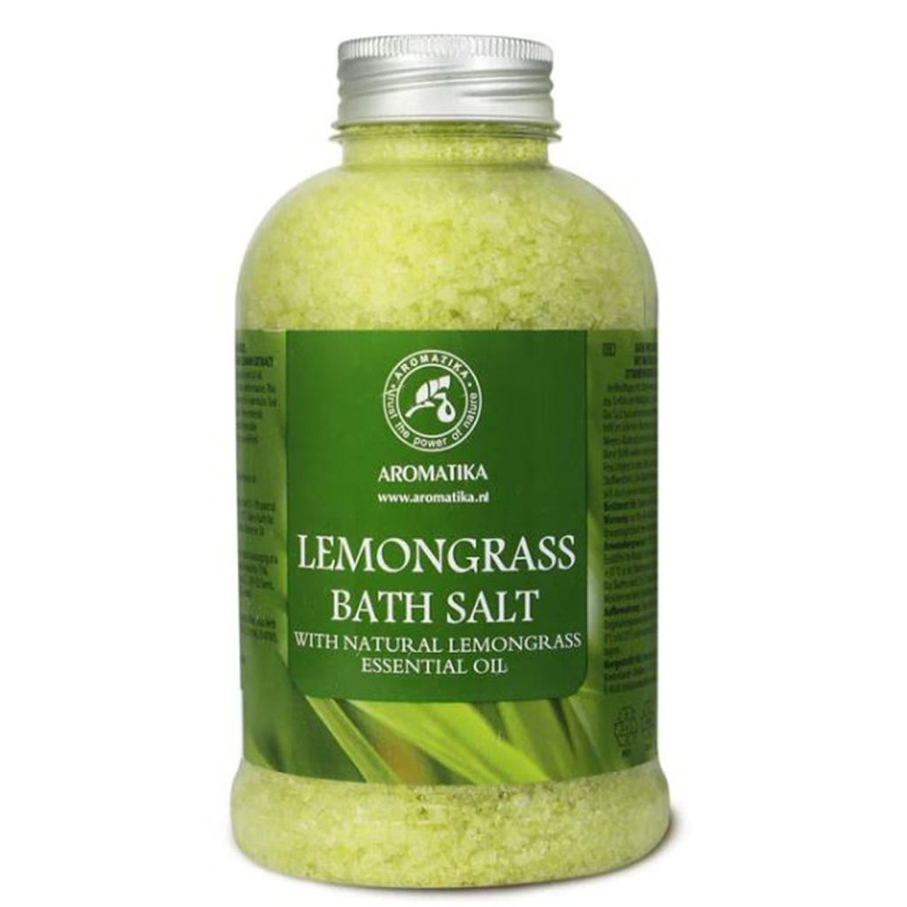 Aromatika lemongrass bath salt 600g