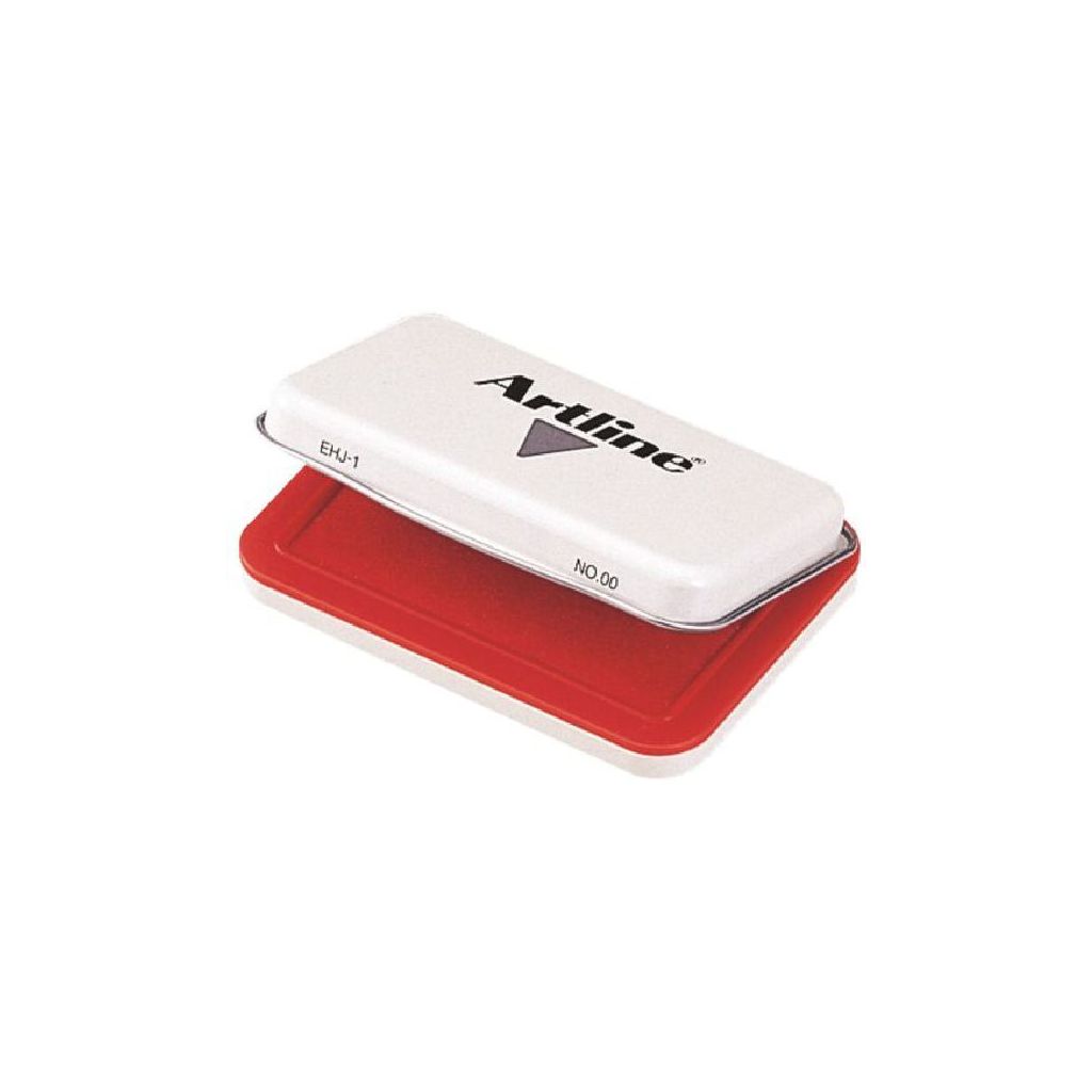Artline stamp pad size format nr. 00 EHJ-1 red