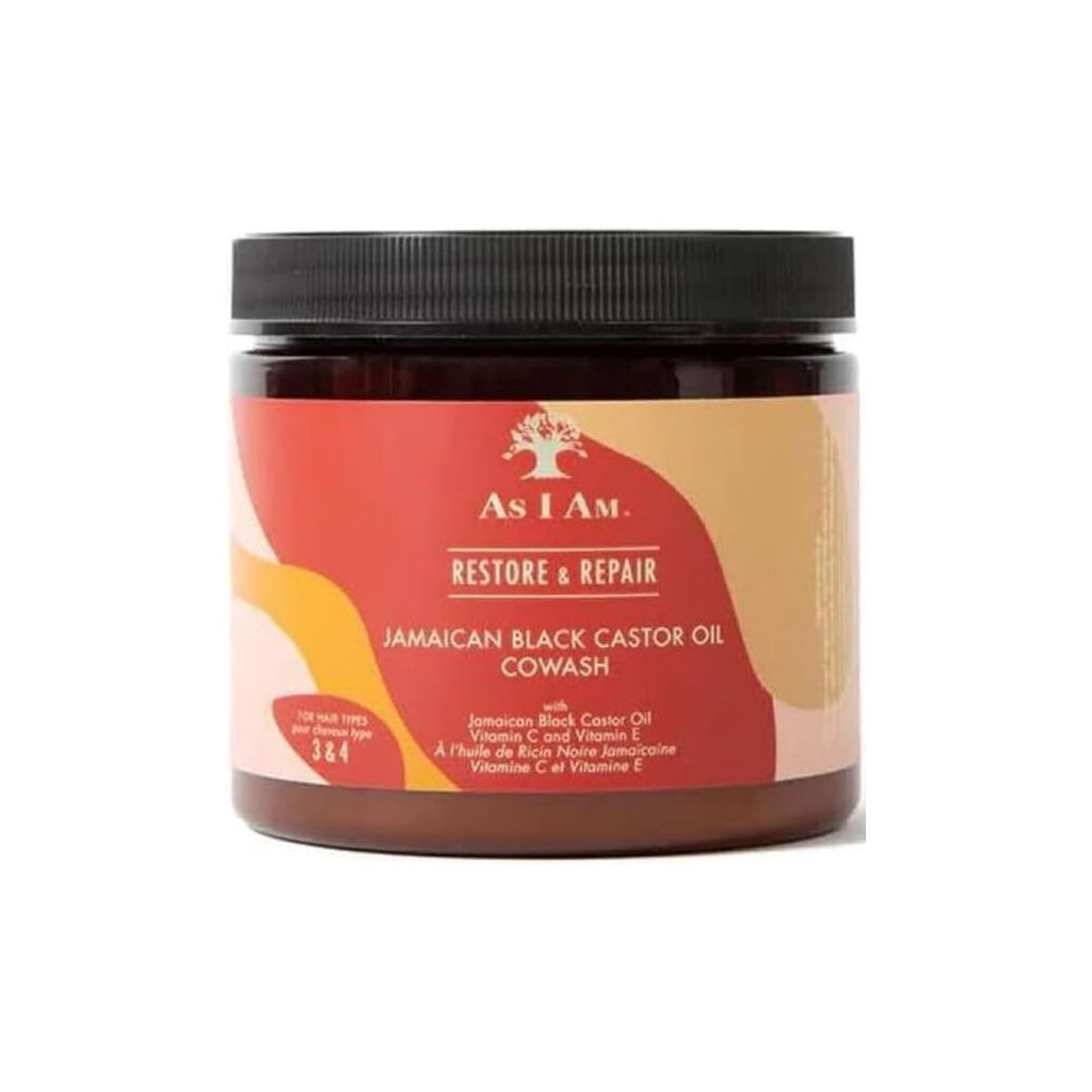 As i am restore & repair jamaican black castor oil cowash 454g