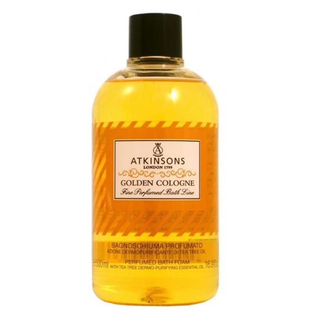 Atkinsons london 1799 golden cologne fine perfumed bath line 500ml