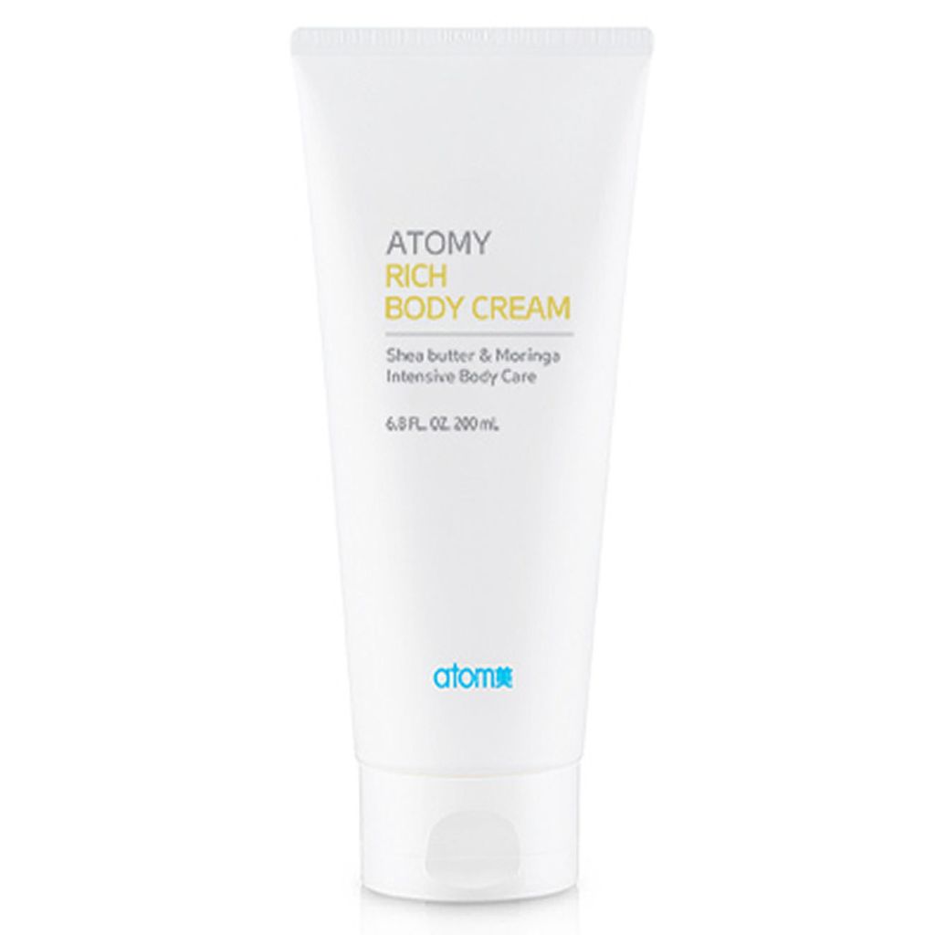 Atomy rich body cream with shea butter & moringa extract 200ml (dato)