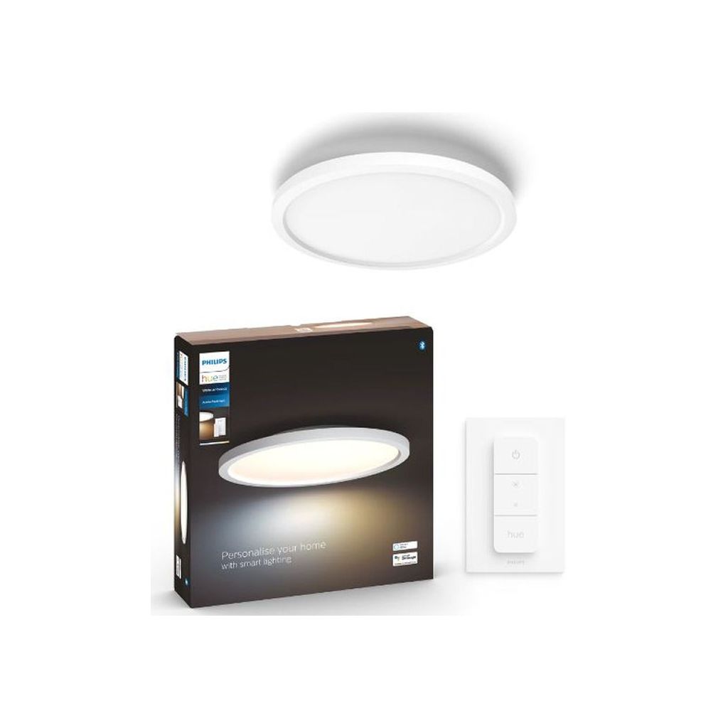 Philips hue personal wireless lighting white ambiance aurelle panel light