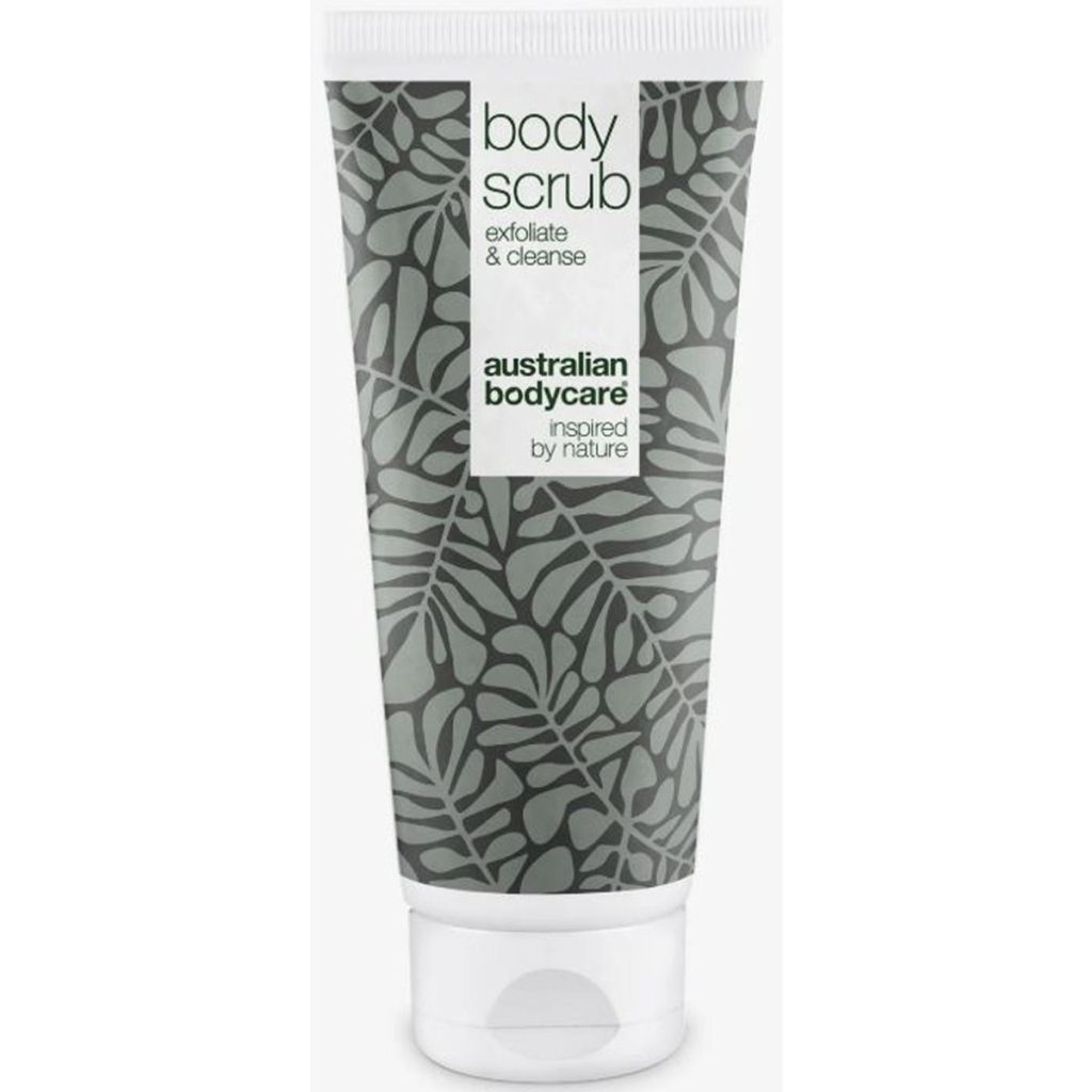 Australian bodycare tea tree oil body scrub exfoliate & cleanse 200ml