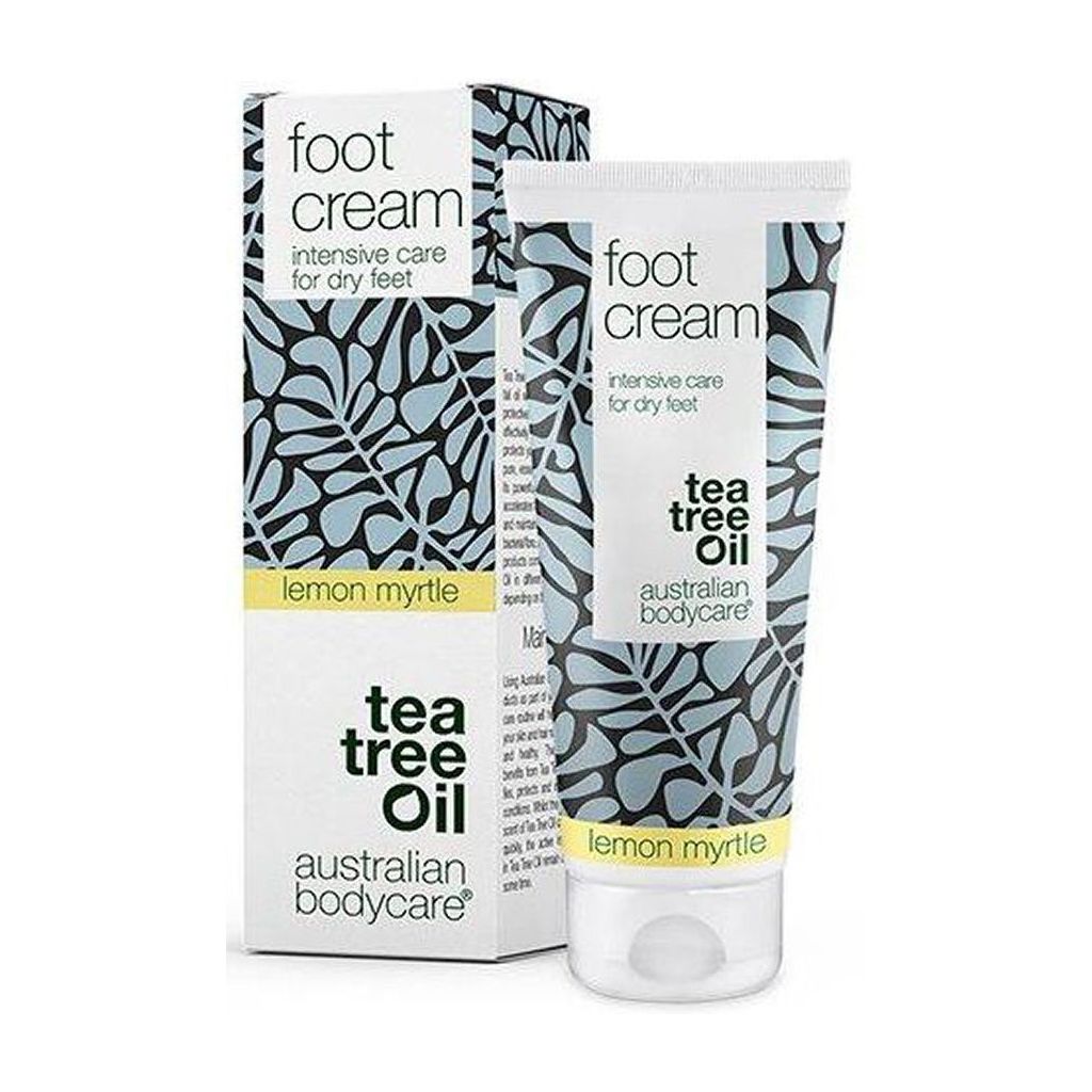 Australian bodycare tea tree oil foot cream intensive care for dry feet lemon myrtle 100ml