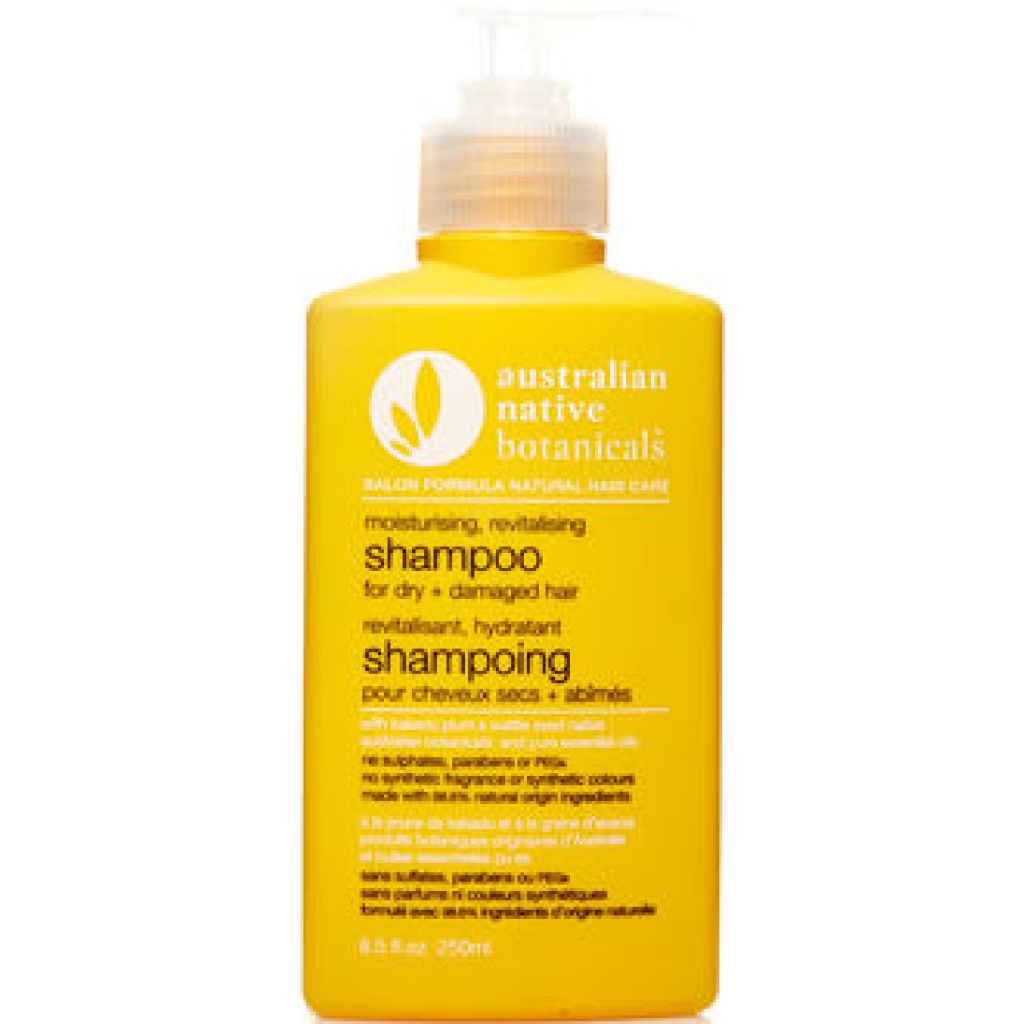 Australian native botanicals shampoo for dry + damaged hair 250ml