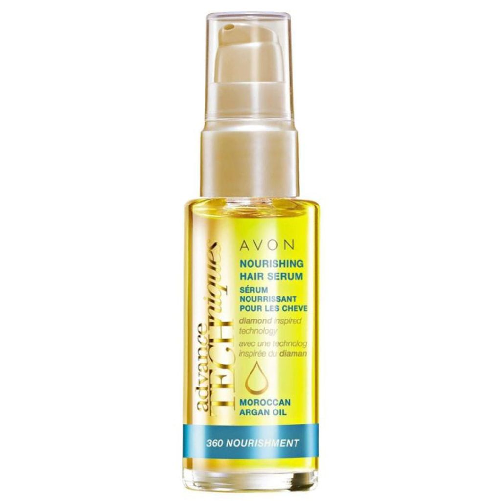 Avon advance techniques nourishing hair serum with moroccan argan oil 30ml