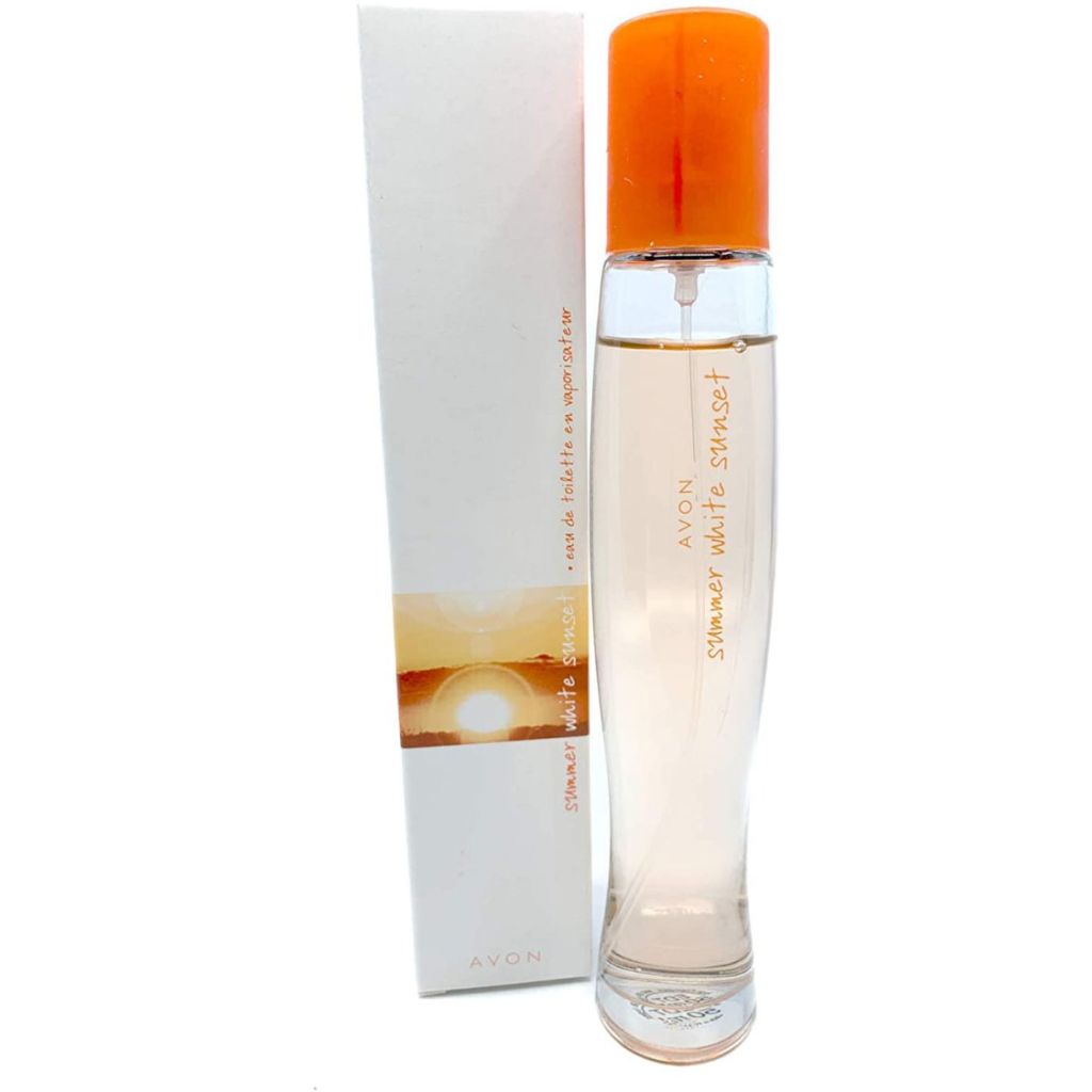 Avon eau de toilette summer white sunset 50ml