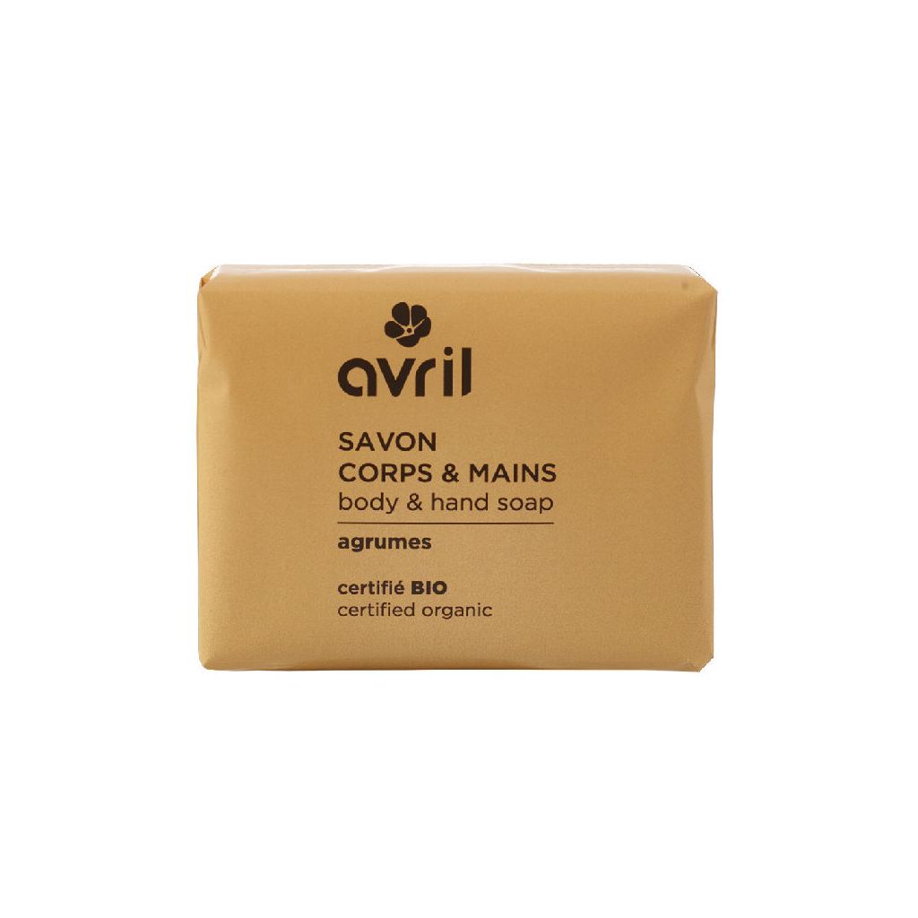 Avril savon body & hand soap agrumes 100g (dato)