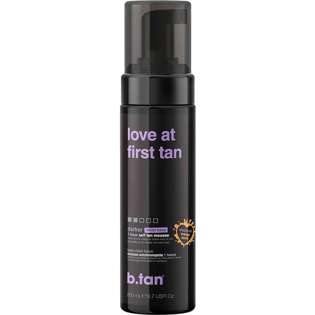 B.tan love at first tan darker violet base 200ml (flaske bulet)