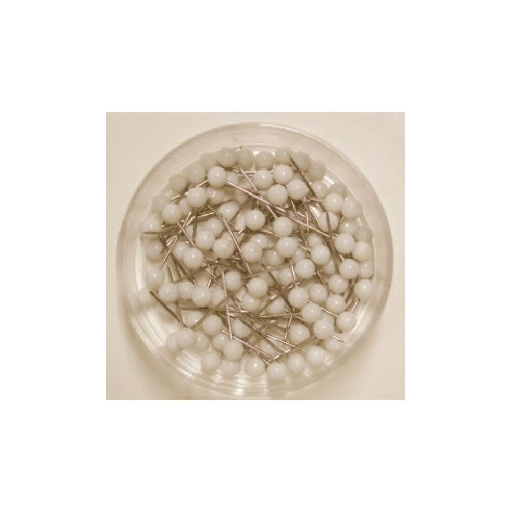 Büngers map pin 4x13mm 100 stk hvid