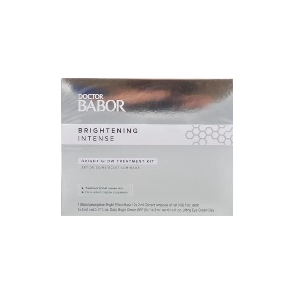 Babor brightening intense bright glow treatment kit - 4 dele