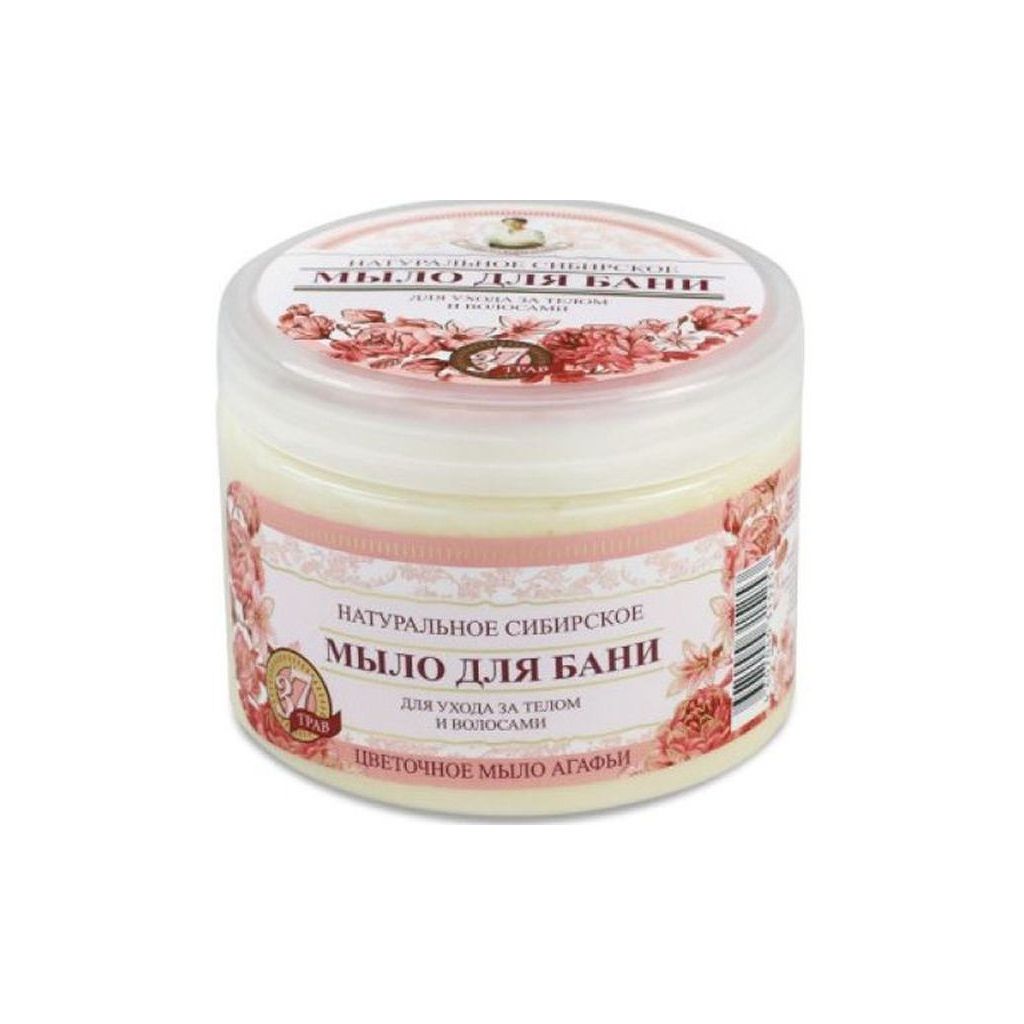 Babushka agafia floral hair & body soap 500ml